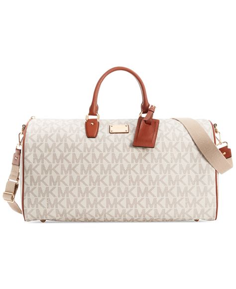 michael kors bags michael kors travel bag weekender|Michael Kors overnight weekender bag.